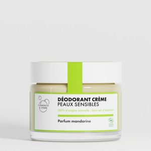 Déodorant crème Peaux sensibles Mandarine