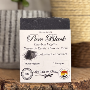 Pure Black - Savonnerie Les Arts du Savon
