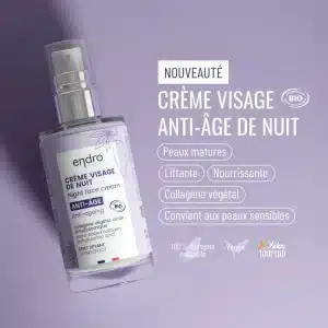 créme de nuit anti âge au collagéne