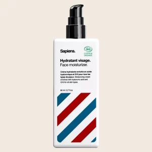 Crème hydratante visage pour homme - Sapiens