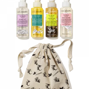 Pochettes découverte 4 gel douche voyage - La Canopée