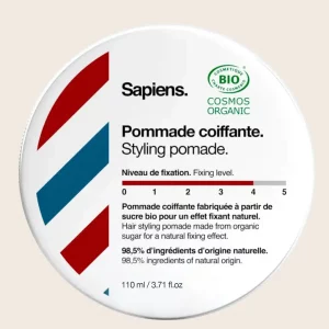 Pommade coiffante pour homme - Sapiens