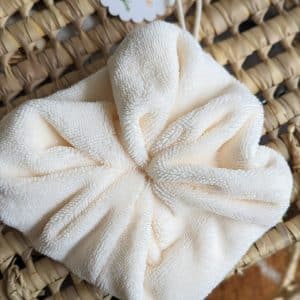 Fleur de Douche Lavable Blanche - Atelier Sylve