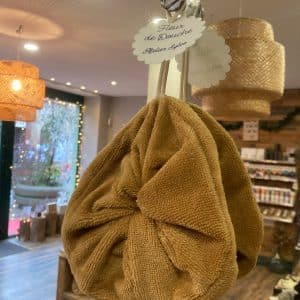 Fleur de Douche Lavable Camel - Atelier Sylve