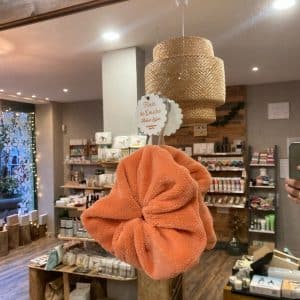 Fleur de Douche Lavable Corail - Atelier Sylve