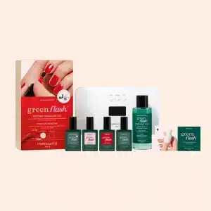 Kit Pro Green Flash Hortencia & Poppy Red - Manucurist