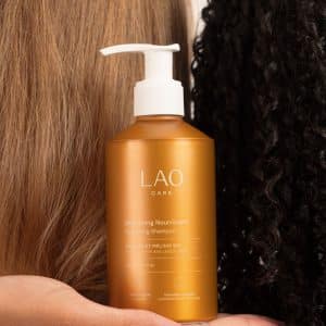 Shampoing purifiant naturel Lao Care pour cheveux frais et légers, à base d'ingrédients 100% naturels"
