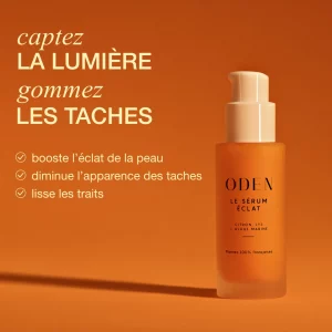sérum éclat anti-taches naturel Oden