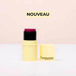 Baume & Blush Raisin - Stick 2-en-1 Lèvres & Joues - POMPONNE - 5g