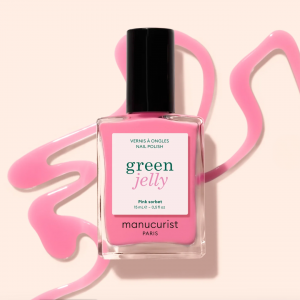 Vernis Rose Bonbon Translucide Jelly - Pink Sorbet - MANUCURIST - 15 ml