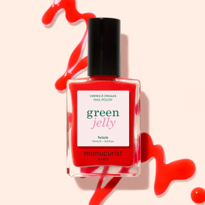 Vernis Rouge Vif Translucide Jelly - Twizzle - MANUCURIST - 15 ml