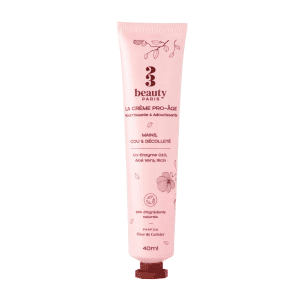 Crème Pro-Âge Mains, Cou, Décolleté - Soin lissant 3-en-1 - 23BEAUTY -